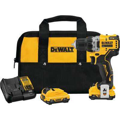 DEWALT XTREME 12-Volt MAX XR Lithium-Ion 3/8 In. Brushless Cordless Drill/Driver Kit